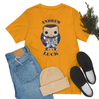 Andrew Luck Indianapolis Colts, Soft Cotton Bella and Canvas Short Sleeve Tee shirt