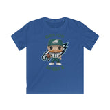 Carson Wentz Philadelphia Eagles White Jersey, Kids Gildan Softstyle Tee Shirt