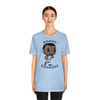 Barry Sanders Detroit Lions, Soft Cotton Bella and Canvas Short Sleeve Tee shirt