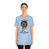 Barry Sanders Detroit Lions, Soft Cotton Bella and Canvas Short Sleeve Tee shirt