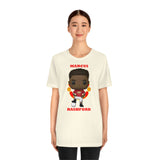 Marcus Rashford Manchester United, Soft Cotton Bella and Canvas Short Sleeve Tee shirt