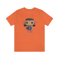 Kristaps Porzingis New York Knicks, Soft Cotton Bella and Canvas Short Sleeve Tee shirt