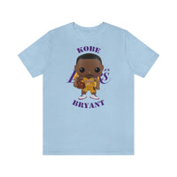 Kobe Bryant L.A Lakers (Yellow Jersey), Soft Cotton Bella and Canvas Short Sleeve Tee shirt