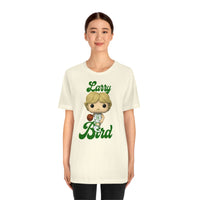 Larry Bird Celtics Basketball, Soft Cotton Bella and Canvas Short Sleeve Tee shirt