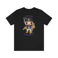 Adam Thielen Minnesota Vikings, Soft Cotton Bella and Canvas Short Sleeve Tee shirt