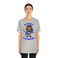 Barry Sanders Detroit Lions, Soft Cotton Bella and Canvas Short Sleeve Tee shirt
