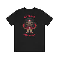 Richard Sherman San Francisco 49ers, Soft Cotton Bella and Canvas Short Sleeve Tee shirt