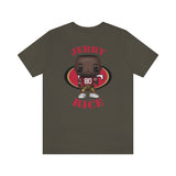 Jerry Rice San Francisco 49ers, Soft Cotton Bella and Canvas Short Sleeve Tee shirt