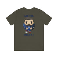 Lionel Messi PSG, Soft Cotton Bella and Canvas Short Sleeve Tee shirt
