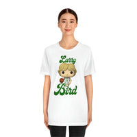 Larry Bird Celtics Basketball, Soft Cotton Bella and Canvas Short Sleeve Tee shirt