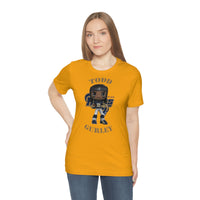 Todd Gurley L.A Rams (Large), Soft Cotton Bella and Canvas Short Sleeve Tee shirt