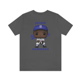 Jackie Robinson L.A/Brooklyn Dodgers, Soft Cotton Bella and Canvas Short Sleeve Tee shirt