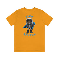 Cam Newton Carolina Panthers, Soft Cotton Bella and Canvas Short Sleeve Tee shirt
