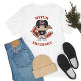 Mitch Trubisky Chicago Bears, Soft Cotton Bella and Canvas Short Sleeve Tee shirt