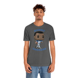 Barry Sanders Detroit Lions, Soft Cotton Bella and Canvas Short Sleeve Tee shirt