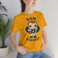 Sam Darnold New York Jets, Soft Cotton Bella and Canvas Short Sleeve Tee shirt