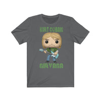Kurt Cobain Green Jumper, Soft Cotton Bella and Canvas Short Sleeve Tee shirt