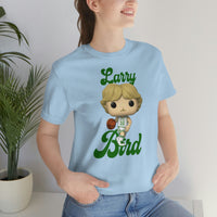 Larry Bird Celtics Basketball, Soft Cotton Bella and Canvas Short Sleeve Tee shirt