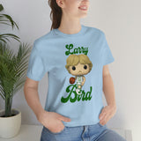 Larry Bird Celtics Basketball, Soft Cotton Bella and Canvas Short Sleeve Tee shirt