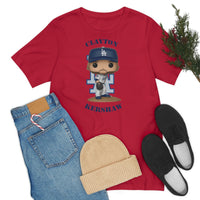 Clayton Kershaw L.A Dodgers, Soft Cotton Bella and Canvas Short Sleeve Tee shirt