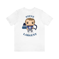 Steve Largent Seattle Seahawks, Soft Cotton Bella and Canvas Short Sleeve Tee shirt
