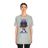 Jackie Robinson L.A/Brooklyn Dodgers, Soft Cotton Bella and Canvas Short Sleeve Tee shirt