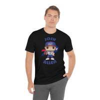 Josh Allen Buffalo Bills, Soft Cotton Bella and Canvas Short Sleeve Tee shirt