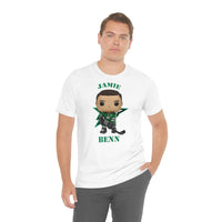 Jamie Benn Dallas Stars, Soft Cotton Bella and Canvas Short Sleeve Tee shirt