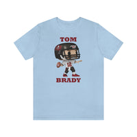 Tom Brady, Tampa Bay Buccaneers Soft Cotton Bella and Canvas Short Sleeve Tee shirt