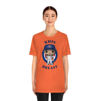 Kris Bryant Chicago Cubs, Soft Cotton Bella and Canvas Short Sleeve Tee shirt