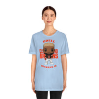 Odell Beckham Jr Cleveland Browns, Soft Cotton Bella and Canvas Short Sleeve Tee shirt