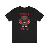 Jerry Rice San Francisco 49ers, Soft Cotton Bella and Canvas Short Sleeve Tee shirt