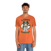 Aaron Rodgers Green Bay Packers, Soft Cotton Bella and Canvas Short Sleeve Tee shirt