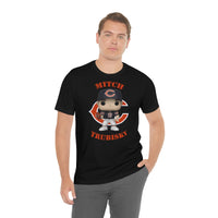 Mitch Trubisky Chicago Bears, Soft Cotton Bella and Canvas Short Sleeve Tee shirt