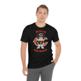Mitch Trubisky Chicago Bears, Soft Cotton Bella and Canvas Short Sleeve Tee shirt
