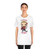 Taylor Hall New Jersey Devils, Soft Cotton Bella and Canvas Short Sleeve Tee shirt