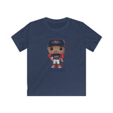 Francisco Lindor Cleveland Indians, Kids Gildan Softstyle Tee Shirt