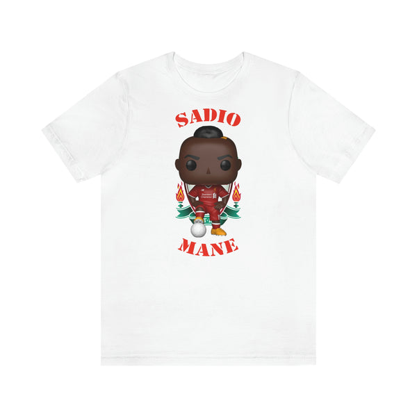 Sadio Mane Liverpool, Soft Cotton Bella and Canvas Short Sleeve Tee shirt