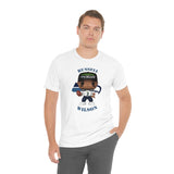 Russell Wilson Seattle Seahawks, Soft Cotton Bella and Canvas Short Sleeve Tee shirt