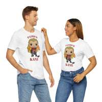 Patrick Kane Chicago Blackhawks, Soft Cotton Bella and Canvas Short Sleeve Tee shirt
