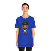 Francisco Lindor Cleveland Indians, Soft Cotton Bella and Canvas Short Sleeve Tee shirt