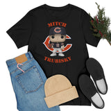 Mitch Trubisky Chicago Bears, Soft Cotton Bella and Canvas Short Sleeve Tee shirt