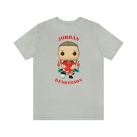 Jordan Henderson Liverpool, Soft Cotton Bella and Canvas Short Sleeve Tee shirt