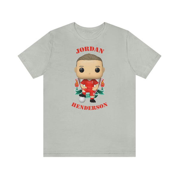Jordan Henderson Liverpool, Soft Cotton Bella and Canvas Short Sleeve Tee shirt