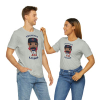 Francisco Lindor Cleveland Indians, Soft Cotton Bella and Canvas Short Sleeve Tee shirt