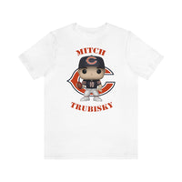 Mitch Trubisky Chicago Bears, Soft Cotton Bella and Canvas Short Sleeve Tee shirt