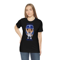 Mookie Betts L.A/Brooklyn Dodgers, Soft Cotton Bella and Canvas Short Sleeve Tee shirt