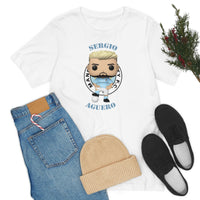 Sergio Aguero Manchester City, Soft Cotton Bella and Canvas Short Sleeve Tee shirt