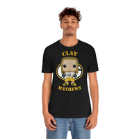 Clay Mathews Jr Green Bay Packers, Soft Cotton Bella and Canvas Short Sleeve Tee shirt