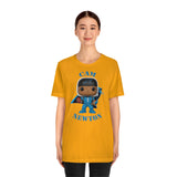 Cam Newton Carolina Panthers (Small) Soft Cotton Bella and Canvas Short Sleeve Tee shirt
